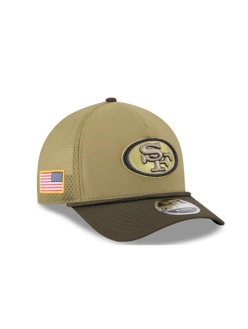NewEra San Francisco 49ers SnapBack Salute To Service NFL